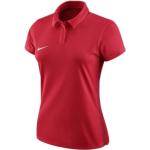 Rote Atmungsaktive Nike Football Damenpoloshirts & Damenpolohemden aus Polyester Größe XS 