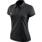 Schwarze Atmungsaktive Nike Football Damenpoloshirts & Damenpolohemden aus Polyester Größe XS 