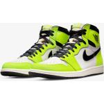 Grüne Retro Nike Air Jordan 1 Hohe Sneaker Größe 38,5 