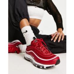 Nike - Air Max 97 - Satin-Sneaker in Sport-Rot 40 female