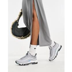 Nike - Air Max 97 - Sneaker in Silber und Petrol mit Satindetails-Grau 36 female