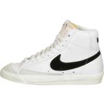 Beige Klassische Nike Blazer Hohe Sneaker Schnürung aus Glattleder für Kinder Größe 42 