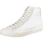 Weiße Vintage Nike Blazer Mid 77 Vintage Herrensneaker & Herrenturnschuhe Schnürung aus Gummi atmungsaktiv Größe 44 