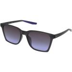 Violette Nike Ovale Sport-Sonnenbrillen aus Kunststoff 