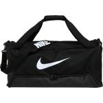 Schwarze Nike Brasilia Sporttaschen mit Außentaschen 