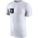 Weiße Nike Brooklyn Brooklyn Nets T-Shirts New York aus Baumwolle maschinenwaschbar für Herren Größe XL 