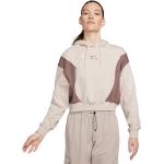 Reduzierte Rosa Streetwear Nike Kapuzenpullover aus Fleece für Damen Größe M 