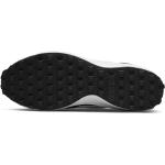 Schwarze Retro Nike Waffle Flache Sneaker aus Veloursleder für Damen Größe 38 