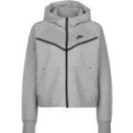 Nike Damen Sweatjacke Tech Fleece Windrun CW4298-063 XXL Dk Grey Heather/Black