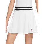 Reduzierte Weiße Gestreifte Klassische Nike Heritage Tennisröcke aus Elastan für Damen Größe L 