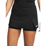 Schwarze Atmungsaktive Nike Dri-Fit Tennisröcke aus Jersey für Damen Größe L 