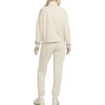 Nike Damen Trainingsanzug Fitted Track Suit DD5860-126 S Sanddrift/White/White