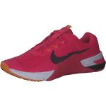 Pinke Nike Metcon 7 Fitnessschuhe Orangen Klettverschluss für Damen Größe 40 