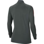 Graue Nike Academy Damensportjacken & Damentrainingsjacken aus Polyester Größe XS 
