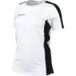 Weiße Kurzärmelige Atmungsaktive Nike Academy Fußball T-Shirts aus Polyester für Damen Größe XL 
