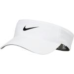 Weiße Nike Dri-Fit Sonnenschilde für Damen Größe XL 