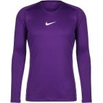 Nike Dri-Fit Park First Layer Soccer Jersey Herren Longsleeve lila