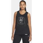 Schwarze Nike Dri-Fit Basketball Trikots für Damen Größe XS 