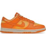 Orange Retro Nike Dunk Low Sportschuhe Orangen aus Baumwolle Größe 47,5 