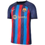 Blaue Nike Dri-Fit FC Barcelona Fußballtrikots Barcelona für Herren Größe XS 