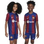 Bunte Gestreifte Klassische Nike FC Barcelona Kinderfußballtrikots Barcelona 