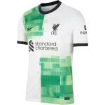 Weiße Atmungsaktive Nike FC Liverpool Fußballtrikots aus Polyester für Herren Größe L 