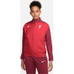 Rote Atmungsaktive Nike Performance FC Liverpool Damensportjacken & Damentrainingsjacken Größe XL 