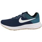 Blaue Nike Revolution 6 Herrenlaufschuhe Größe 43 