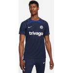 Nike Herren Short Sleeve Dri-Fit Strike FC Chelsea college navy/rush blue/white XL
