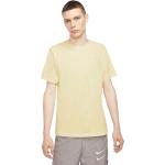 Weiße Elegante Kurzärmelige Nike T-Shirts aus Baumwolle für Herren Größe M 