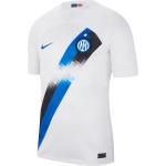 Nike Inter Mailand 23-24 Auswärts Teamtrikot Herren in white-lyon blue, Größe M