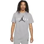 Reduzierte Graue Nike Jordan Herrensportshirts Größe XL 