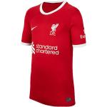 Rote Nike FC Liverpool Fußballtrikots aus Polyester 
