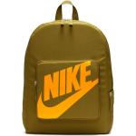 Olivgrüne Klassische Nike Kinderrucksäcke 14 l Orangen aus Kunstfaser mit Schulterpolster 