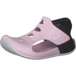 Reduzierte Pinke Nike Sunray Protect Kindersandalen Größe 28 mit Absatzhöhe bis 3cm 