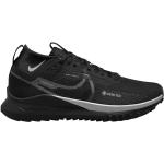 Schwarze Nike Pegasus Gore Tex Trailrunning Schuhe aus Gummi wasserdicht für Herren Größe 43 