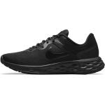Schwarze Nike Revolution 6 Herrenlaufschuhe atmungsaktiv Größe 43 