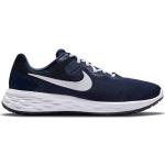 Blaue Nike Revolution 6 Herrenlaufschuhe atmungsaktiv Größe 47 