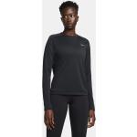 Schwarze Klassische Nike Dri-Fit Damenlaufshirts Größe XL 
