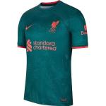 Grüne Kurzärmelige Nike Rio FC Liverpool Trikots aus Baumwolle Größe M 