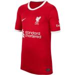 Rote Atmungsaktive FC Liverpool Fußballtrikots 
