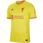 Gelbe Nike FC Liverpool Herrenmode metallic aus Baumwolle Größe M 