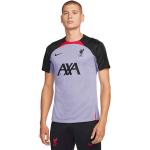 Violette Kurzärmelige Nike Strike FC Liverpool Herrensportshirts aus Polyester Größe S 