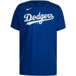 Nike MLB Los Angeles Dodgers Wordmark Herren T-Shirt blau / weiß Gr. M