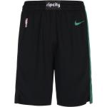 Nike NBA Portland Trail Blazers City Edition Swingman Herren Shorts schwarz / grün Gr. XL
