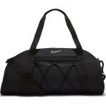 Schwarze Nike Damensporttaschen aus Kunstfaser 