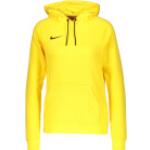 Gelbe Nike Park Kapuzenpullover aus Baumwolle für Damen Größe XS 