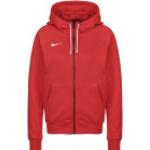 Rote Nike Park Herbstjacken aus Fleece für Damen Größe S 