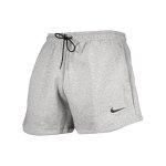 Graue Atmungsaktive Nike Park Damensporthosen & Damentrainingshosen aus Fleece Größe M 