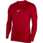 Rote Langärmelige Nike Park Langarm Kinderunterhemden aus Polyester 
